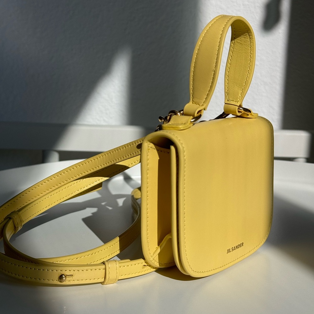 NEW Jil Sander Leather mini bag - Picture 5 of 15